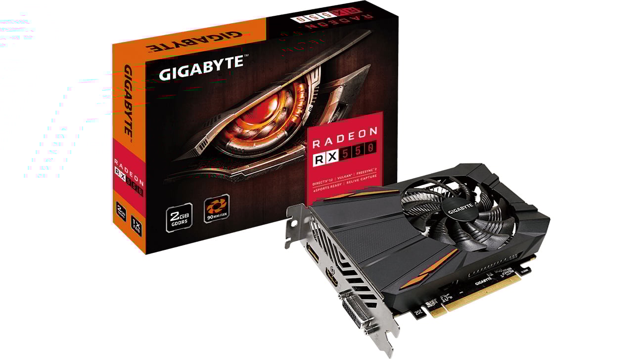 Gigabyte Radeon RX 550 2GB GDDR5 - Karty graficzne AMD - Sklep ...